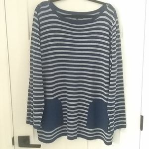 Jones New York Long Sleeve Knit Top 3X